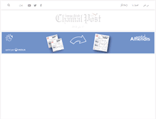 Tablet Screenshot of chamalpost.net